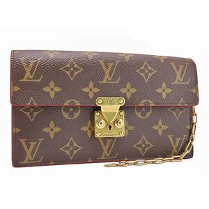 Louis Vuitton S Lock Belt Pouch Monogram PM Clutch Bag